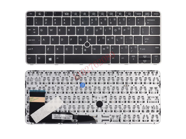 US version laptop keyboard (no dots, US2) compatible with 820 G3/820 G4/725 G3/725 G4
