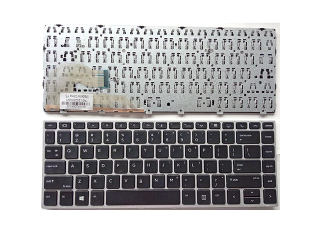 Keyboard compatible with 840 G5 G6 846 745 G5 ZBook 14u G5 14u G6 L11308-031 L14377-031 US version laptops (no dots, US version)