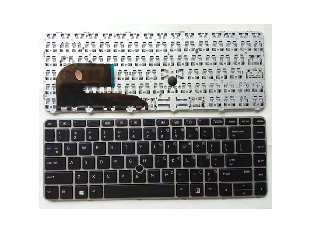 US keyboard HSN-I02C-4 (no backlight, no dots) for 840 G3, 745 G3, 840 G4, 745 G4, ZBook 14u G4