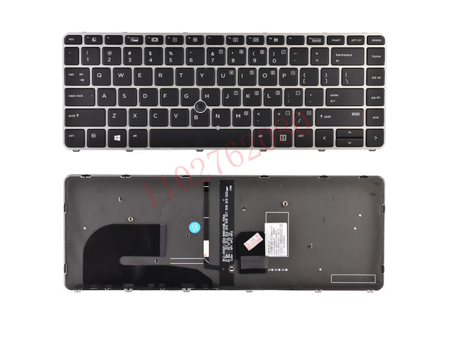 US keyboard HSN-I02C-4 (dot backlight, US) for 840 G3, 745 G3, 840 G4, 745 G4, and ZBook 14u G4