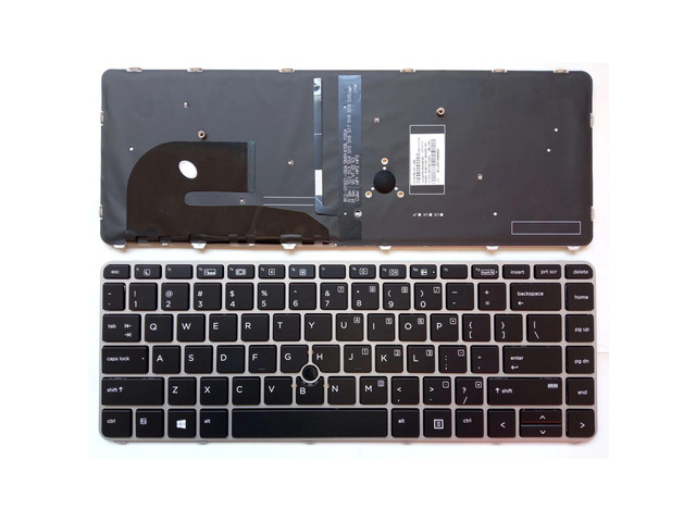 US keyboard HSN-I02C-4 (non-backlit, US) for 840 G3, 745 G3, 840 G4, 745 G4, and ZBook 14u G4