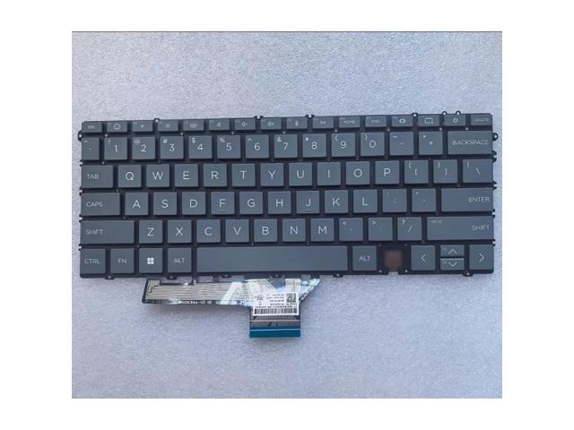 US keyboard (brown backlit) for Spectre x360 2-in-1 14-EF TPN-C155 14-ef0018na laptop.