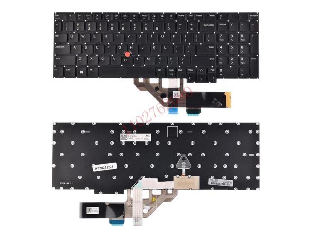 Keyboard for E16 Gen 1, E16 Gen 2 16-inch E16 2024 Laptops (US Version) (No Backlight, US)