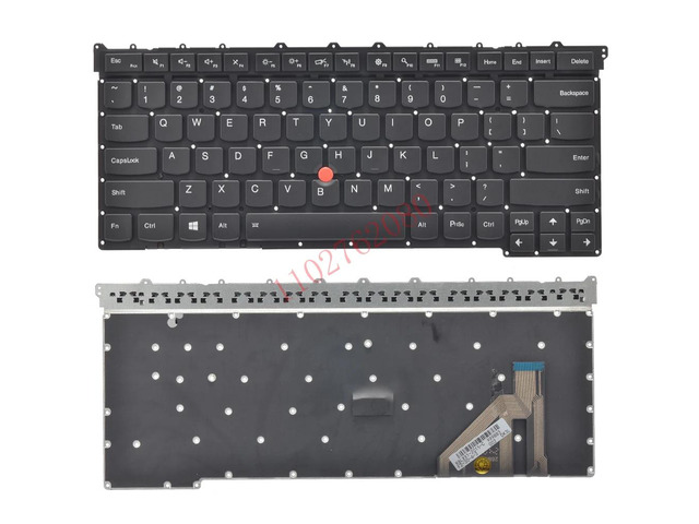 X1 Carbon 3rd Generation (2015 Model) 20BS 20BT TP00061B Laptop Keyboard Replacement (US Style, No Backlight)