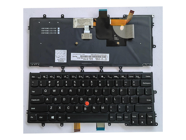 US keyboard layout (with backlight) for IBM X240 X260 X230S X270 A275 01AV540 04Y0948 04Y0967
