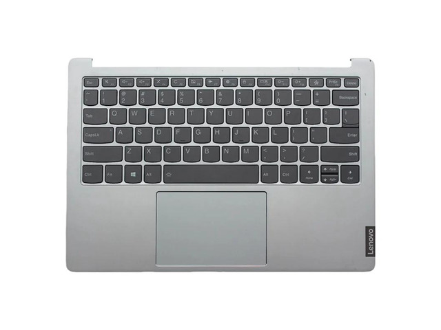 Backlit keyboard (C-shell) for US version laptops S540-13API, S540-13ARE, S540-13IML, and S540-13ITL 13 Pro (2019, 2020, and 2021 models).