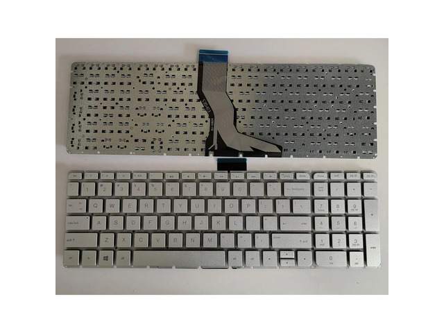 US-style laptop keyboard (Silver US) for Pavilion 15-ab 15-ab000 15-ab100 15-ab200 Q159 C122 Q172 Q173 Q174 I125 Q162