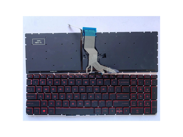 US-style laptop keyboard (red backlight) for Pavilion 15-ab 15-ab000 15-ab100 15-ab200 Q159 C122 Q172 Q173 Q174 I125 Q162