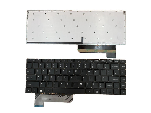 GWTN141-4, GWTN141-4BL, GWTN141-4GR, GWTN141-4BK Laptop Keyboard (Black, US Style, Backlit)