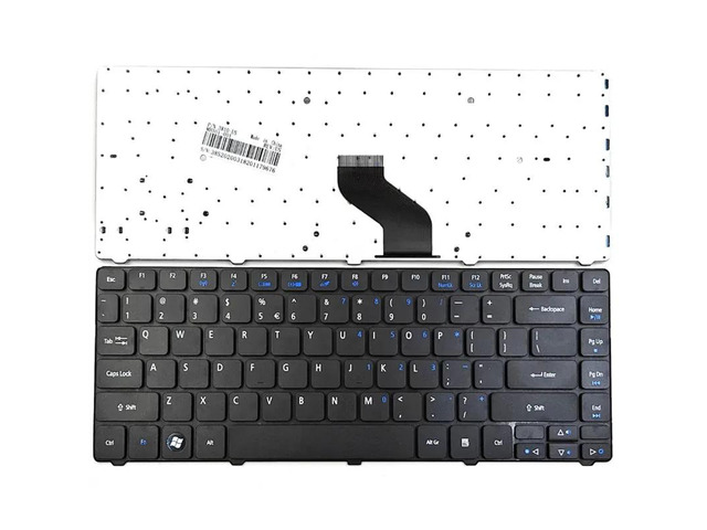 Keyboard for laptops (US version) compatible with 3810, 4745G, D640G, 3750G, 4250, 4352G, 3820G, 4560, 4736Z, 4535G, 4741G, 4551, 4540, and 4535.