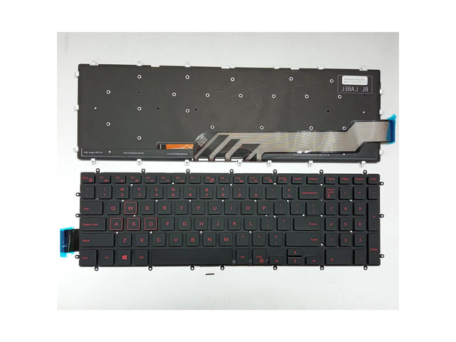Compatible with G3-3579 3500 3779 3590 G5-5587 5500 G5-5590 G7-7588 G7-7790 G7-7590 P62F P82F laptop keyboards (US version) (red backlight).