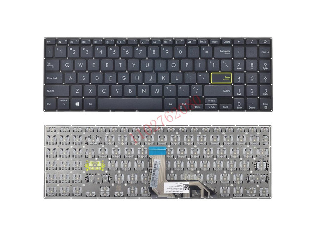 Keyboard for Vivobook S15 X513 D513 S513 M513 F513 K513 R513 US version laptops (Black US)