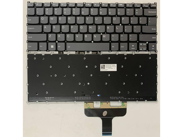 Keyboard for 14c ABB7 ARB7 82QE IAP7 Pro 14s IAH7 ARH7 2022 Laptops (US Version) (Gray Backlit US)