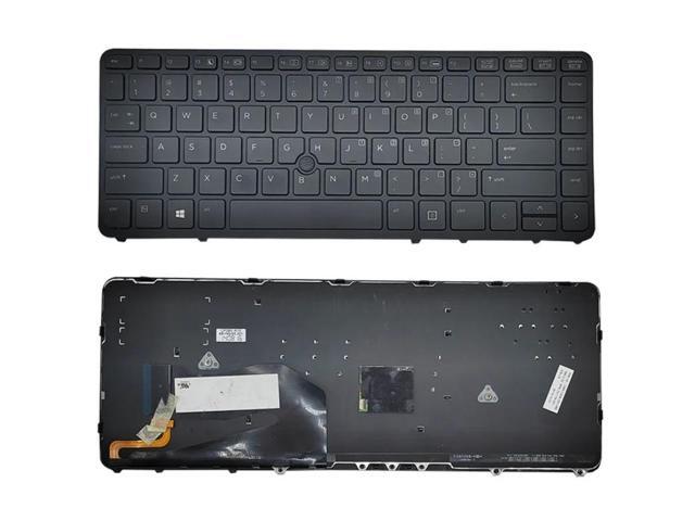 Backlit US keyboard with TrackPoint (black) for 840 G1, 850 G1, ZBook 14 and 840 G2