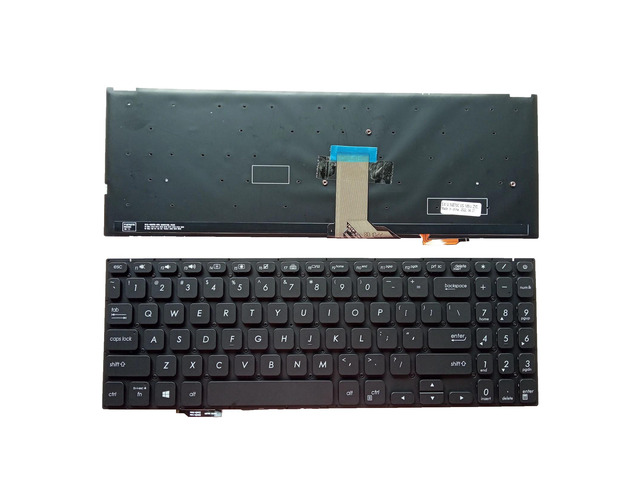 US version keyboard (black, US backlit) for Vivobook S530UA S530UN S530FA S5300F S5300FN laptops