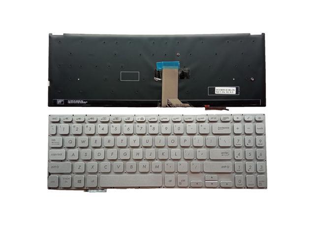 US version keyboard (US backlit silver) for Vivobook S530UA S530UN S530FA S5300F S5300FN laptops.