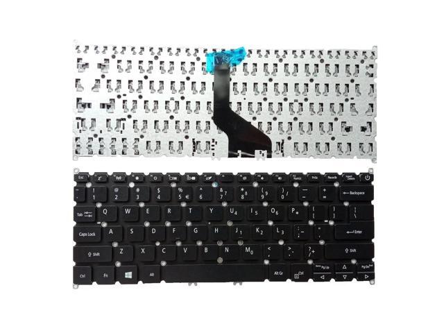 Keyboard for Swift5 SF514-54T 52 53T 55TA-77NJ N17W3 N19H3 514-52T laptops (On-off key Black)