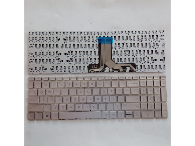 US-made keyboards for Pavilion 15-EG, 15-EH, 15-ER, 15T-EG, and 15M-EH laptops, models TPN-Q246 and TPN-Q245. (Silver US)