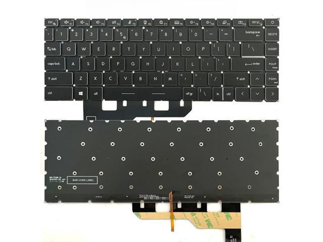 Keyboard for GS66, GE66, GP66, MS-14C2, MS-14D3, MS-14DK laptops (US version) (white-edged backlight)