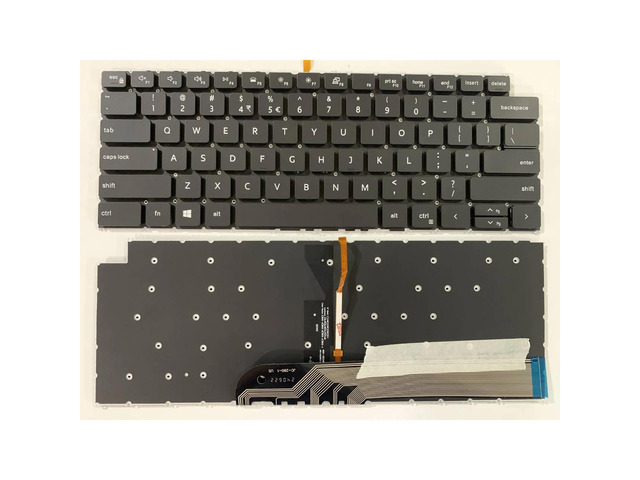 US-style laptop keyboard (Black Backlight US) for Inspiron 13 Pro, 15 Pro, 16, 16 Plus, 16 Pro 5620, 5625, Inspiron 16 Plus 7620, 7630, 5310, 5320,...