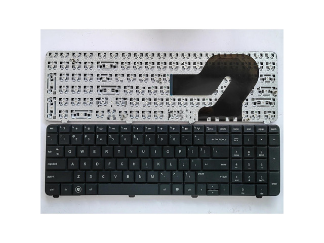 Keyboard for US version black laptops, compatible with Pavilion G72, Presario G72, and CQ72