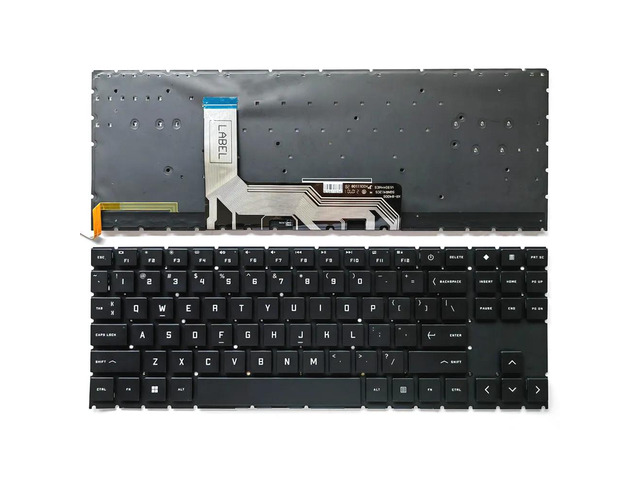 Keyboard for OMEN 16-K 16-K0023DX 16-U 16-U1047 16-WD 16-WD0063DX 16-WF 16Z-XF 16-B 16T-B 16T-K 16T-WF 16Z-XD Notebook Computers (US Version)...