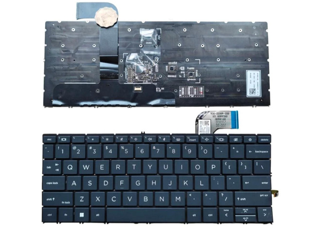 Black backlit keyboard (RGB backlighting) for Zbook Studio 16-inch G9 G10 G11 mobile workstation HSN-I52C series laptops.