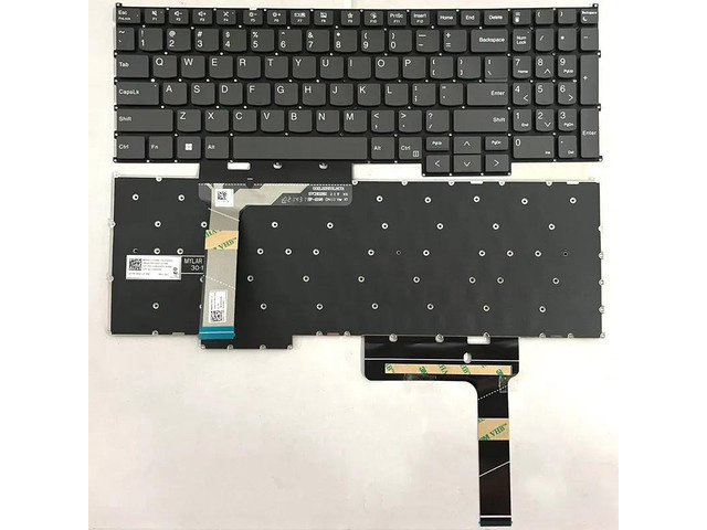 US version backlit keyboard (gray, no backlight) for Thinkbook 16 G6+ IMH AHP, G5+ APH ARP ARO IRH, G7 ARP IML G6 IRL ABP, 16p G5 IRX G4 IRL IRH...