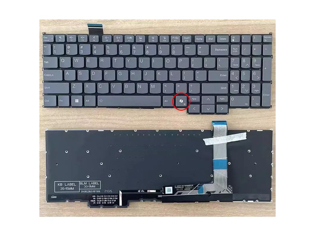 US version backlit keyboard (gray backlight AI) for Thinkbook 16 G6+ IMH AHP, G5+ APH ARP ARO IRH, G7 ARP IML G6 IRL ABP, 16p G5 IRX G4 IRL IRH...