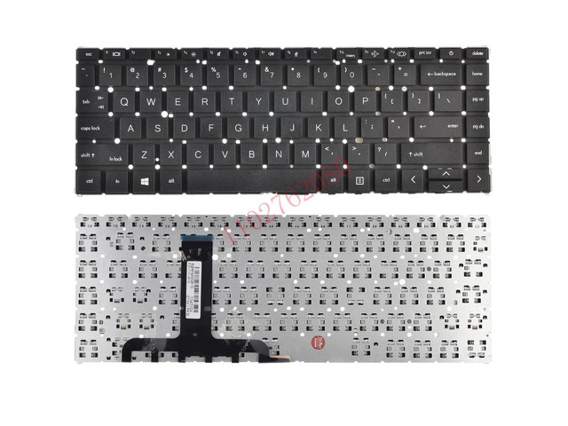 US-style laptop keyboard (black, USA) for ProBook 440, 445, 445R, G8, 640, G7, G8, HSN-Q27C, HSN-Q31C, 440 14-inch, G9, HSN-Q32C-4, and Q35C.