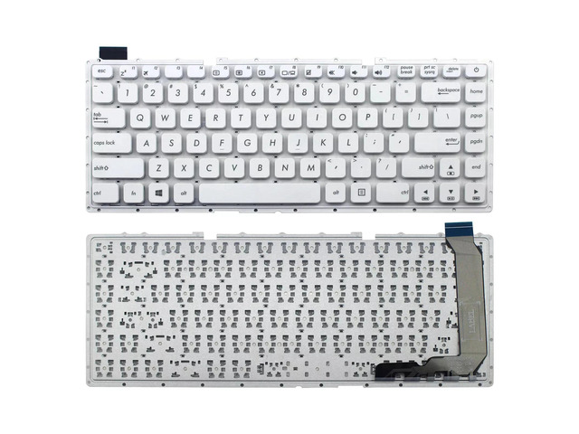US version laptop keyboard (US white) compatible with X441 X441S X441SA X441SC X441U X441UA