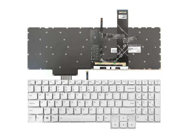 Y7000 Y7000P R7000 R7000P R9000 Y9000P 2020 and 2021 laptop keyboards (US keyboard layout) (White Backlight US)