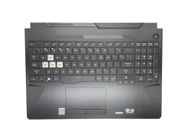 US version backlit keyboard with ventilation holes for Gaming 8 F15 FA506 FX506H FX506LU (new)