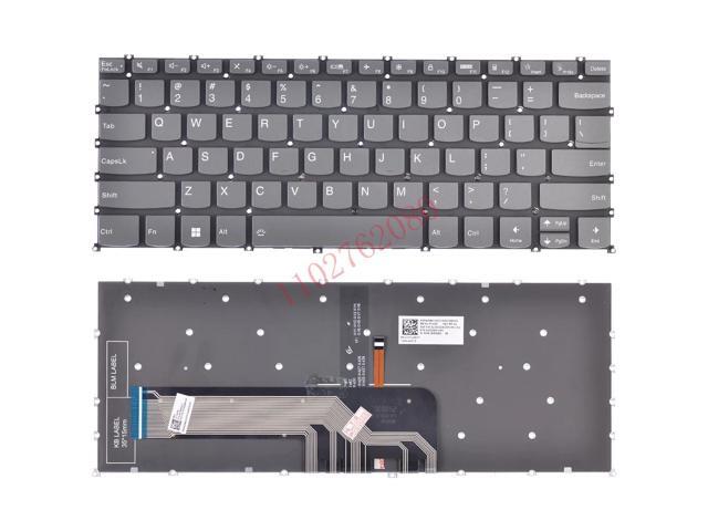 US layout laptop keyboard (backlit, US style) for 1 14AMN7, 1 14 1JL7, 1 14ADA7, 14ALC7, 14AMN7, and 14IAU7 models.