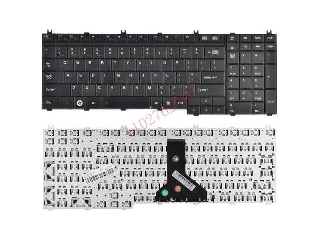 US layout laptop keyboard for Qosmio A500 A505 G50 G55 X300 X305 X500 X505 L350 L350s L355 L355s L500 L505 P
