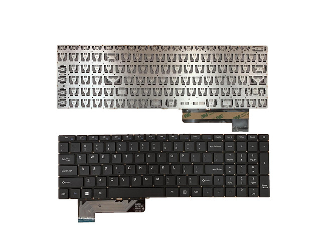 US keyboard (black, USA) for GWTN156-12GR, GWTN156-12BL, GWTN156-12BK, and GWTN156-12RD models.