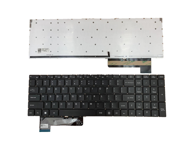 US-style keyboard (black with US backlight) for GWTN156-12GR, GWTN156-12BL, GWTN156-12BK and GWTN156-12RD