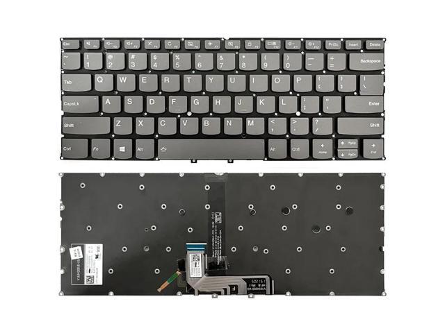US version (grey with backlight) for C940-14 C940-14IIL backlit laptops.