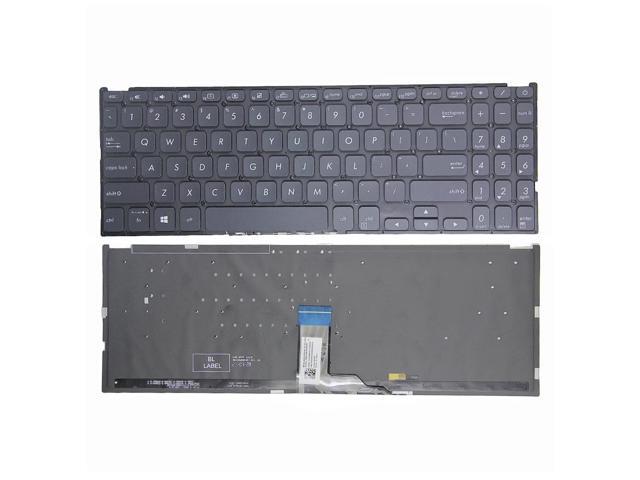 Backlit US-style English laptop keyboard for Vivobook X512 X512D X512DA X512F X512FA X512U X512UA X512UB