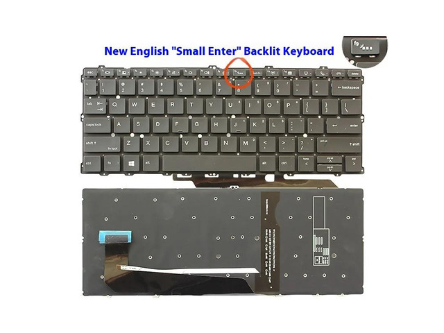 Backlit keyboard for US-spec laptops (US backlighting) compatible with X360 1030 G2 1030 G3 1030 G4 HSN-104C Q10C