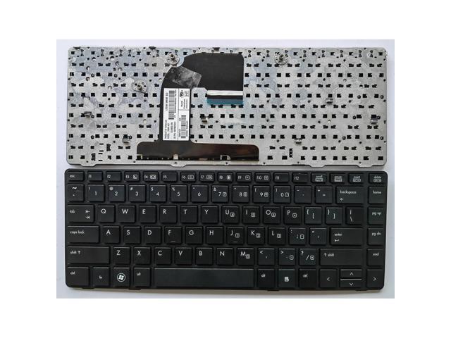 US version keyboard (black frame, US version) for ProBook 6460P, 6460B, 6465B, 6470B, 6475B, 8460W, and 8460P laptops.
