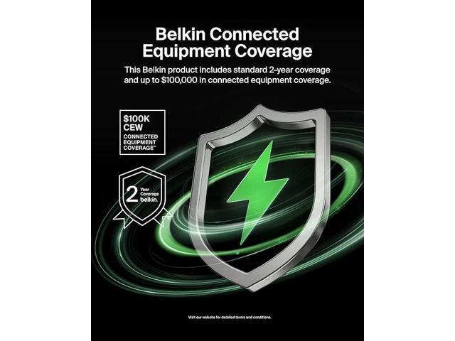 Power Strip, Surge Protector with 7 AC Multiple Outlets, 6 ft Long Heavy Duty Extension Cord for Home, Office, Travel, Laptop, Computer Desktop &...