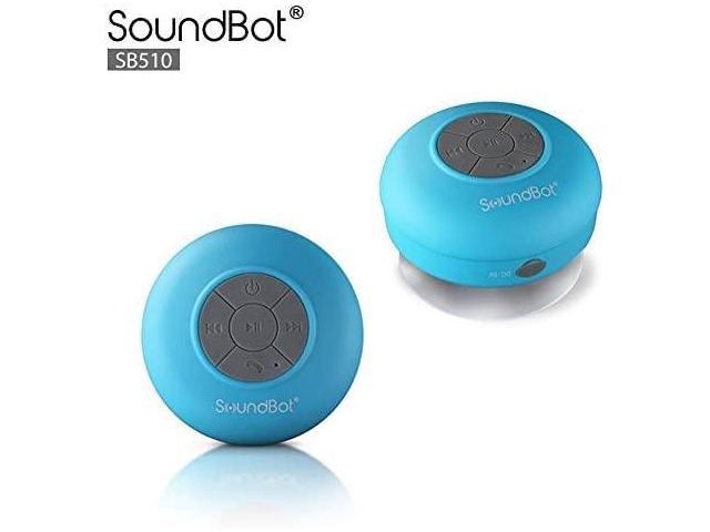 Waterproof Shower Speaker HD Water Resistant Bluetooth Handsfree Portable with Loud Clear Sounds 6+hrs of Playtime, Wireless Suction Cup Small...