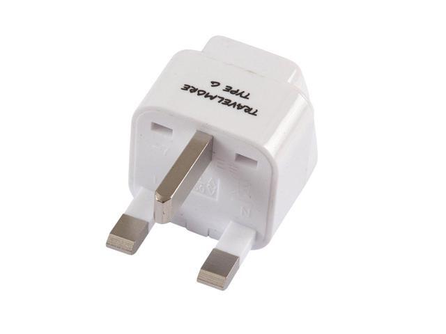 4 Pack Travel Adapter for Type G Plug - Works with Electrical Outlets in United Kingdom, Hong Kong, Ireland, Great Britain, Scotland, England,...