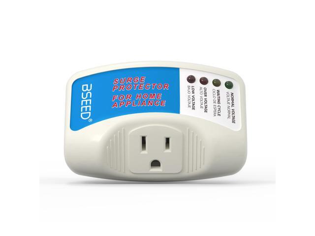 Surge Protector for Refrigerator, Single Outlet Surge Protector Plug in for Home Appliance Multi Function Plug with Protection Wall Mount Power...