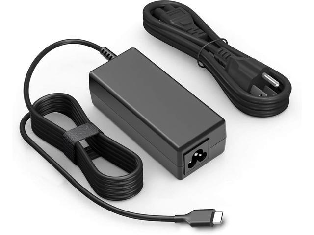 65W USB C Laptop Charger Replacement for Laptop/Computer/Chromebook and All 65 Watt/45W USB Type C Power Adapter