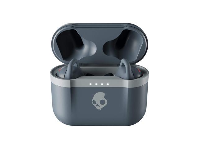 Indy Evo in-Ear Wireless Earbuds, 30 Hr Battery, Microphone, Works with iPhone Android and Bluetooth Devices - Grey