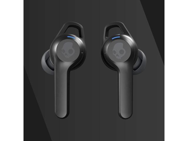 Indy Evo in-Ear Wireless Earbuds, 30 Hr Battery, Microphone, Works with iPhone Android and Bluetooth Devices - Black