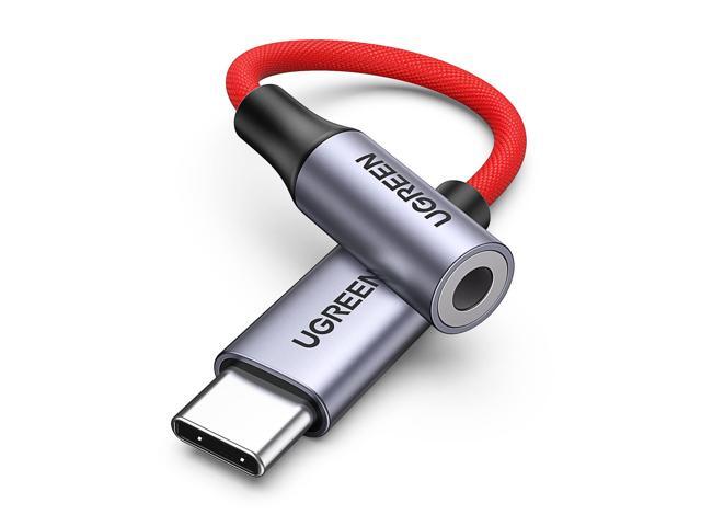 USB C to 3.5mm Audio Adapter Type C to Headphone Aux Jack Dongle 24bit/96kHz HiFi DAC Cable Cord Compatible with iPhone 17 16 Pro Max/16 Plus,...