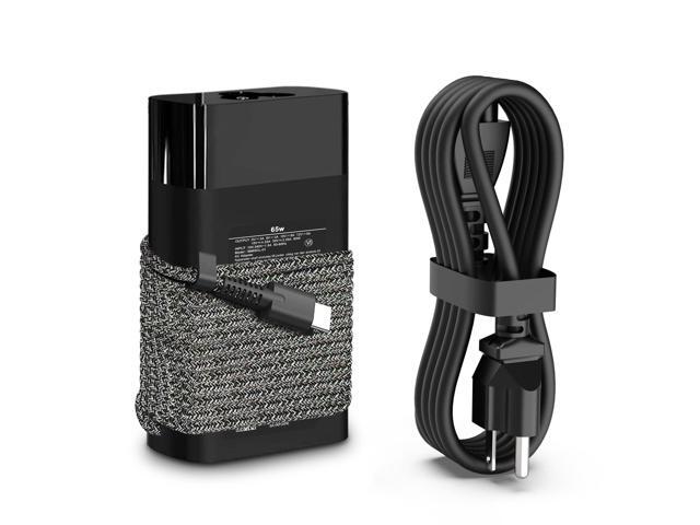 Slim 65W USB C Laptop Charger, Chromebook, Travel AC Power Adapter Cord Supply